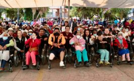 Entrega gobierno de Ixtlahuaca aparatos funcionales para adultos mayores y personas con discapacidad 