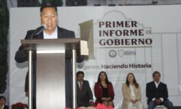 Más de 70 obras dio a conocer Alfredo González en su Primer Informe de Resultados