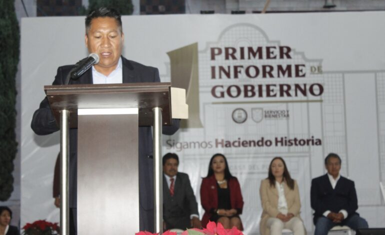 Más de 70 obras dio a conocer Alfredo González en su Primer Informe de Resultados