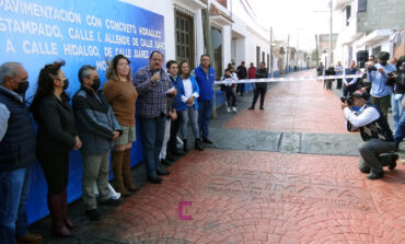 En Calimaya, Oscar Hernández inaugura obras viales en beneficio de 13 mil habitantes