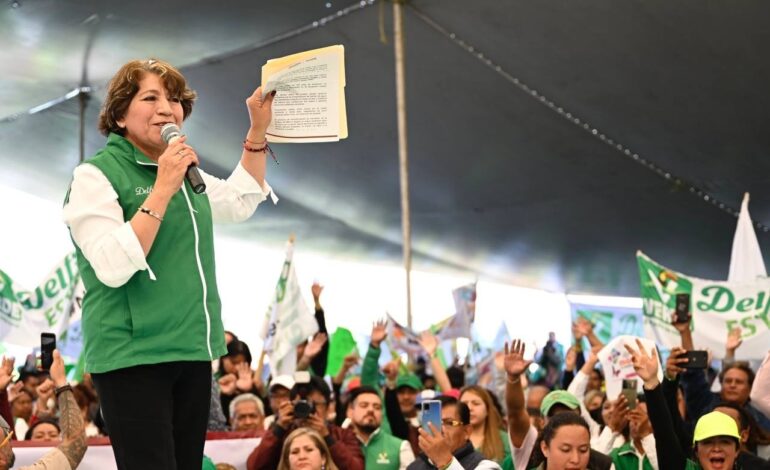 La esperanza de cambio en EdoMéx representa un cambio humano y de convivencia: Delfina Gómez