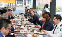 Alcalde de Metepec se reúne con empresarios del sector automotriz
