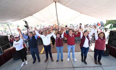 Como mexiquense y mujer les digo, la esperanza del cambio ya está aquí para ponerle fin a tanta indiferencia y abuso: Delfina Gómez