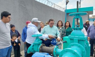 Inaugura Samuel Verdeja Ruiz obra de drenaje y red de agua potable
