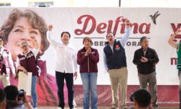 Asegura Delfina Gómez que combatirá las causas que generan la inseguridad y violencia en el Edoméx
