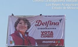 Denuncia PRI actos anticipados de campaña de Morena por colocación de propaganda electoral