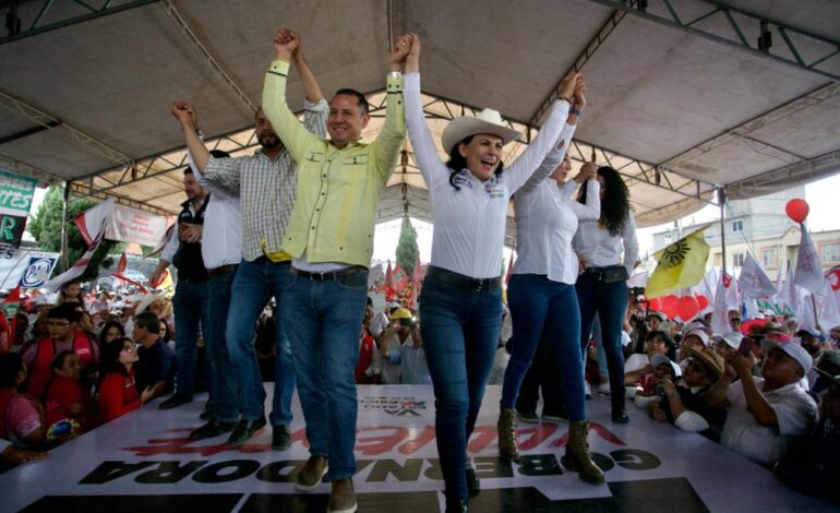 Ganaremos el Edoméx aunque vengan de otros estados a intervenir la elección: Alejandra Del Moral