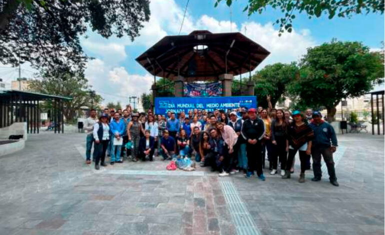 En el marco del Día Mundial de Medio Ambiente, realiza ayuntamiento de Calimaya el Primer Colillatón