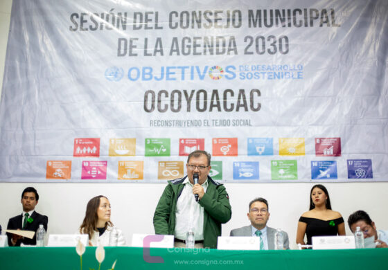 Instalan en Ocoyoacac el Consejo Municipal para el seguimiento a la implementación de la Agenda 2030