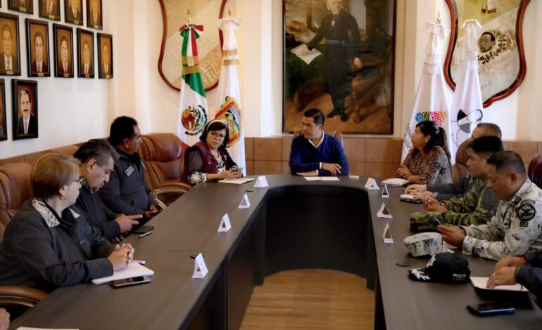 Almoloya de Juárez trabaja para crear estrategias de seguridad que garanticen el bienestar de sus habitantes
