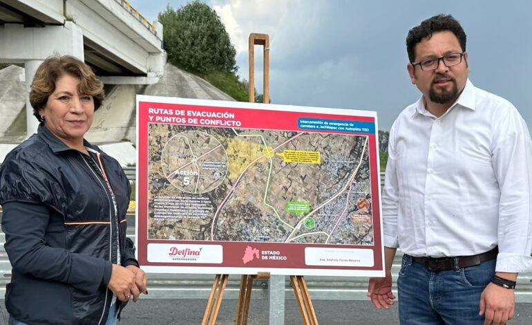 AIFA, Tren Interurbano, Trolebús Chalco-Santa Martha y Parque Lago de Texcoco, mega obras sin precedentes en el Estado de México: Delfina Gómez