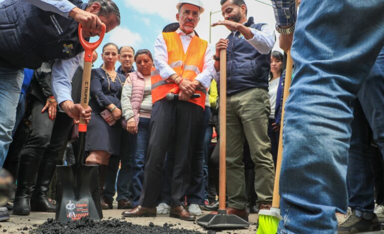 Inicia operaciones el Escuadrón Tapa tu Bache en Metepec
