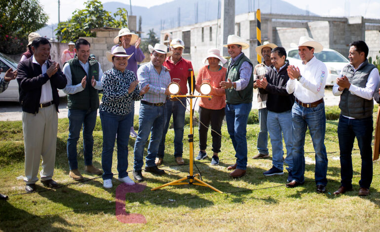 Con más obras, Felipe de Jesús Sánchez fortalece el desarrollo de Jiquipilco  