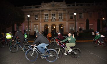 Realiza UAEM rodada ciclista navideña