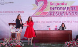 En Villa Victoria se consolida un gobierno moderno, capaz y responsable: María Luisa Carmona