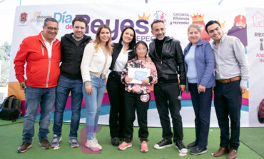 Miles de sonrisas y regalos para los niños metepequenses con motivo de Día de Reyes 