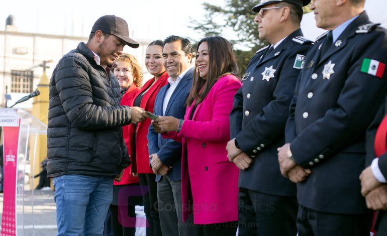 Se conmemora en Lerma el Día de la Bandera   