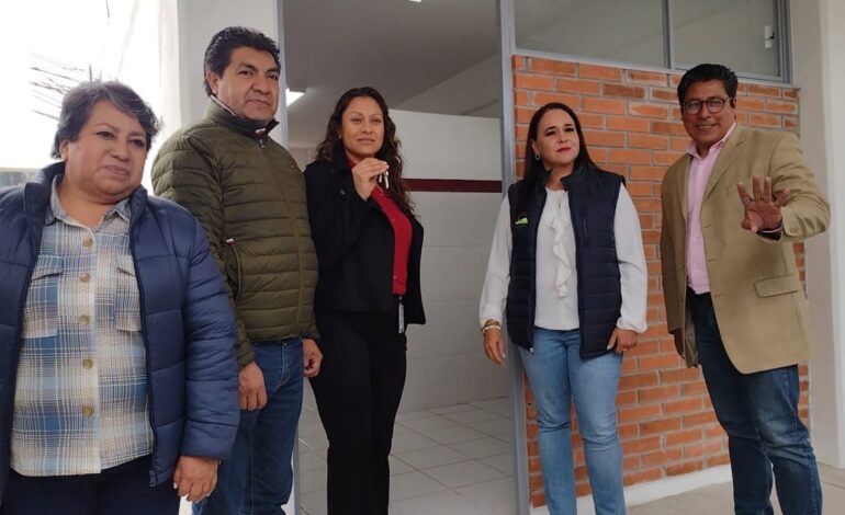 Fortalecen la infraestructura educativa en Tenango del Valle