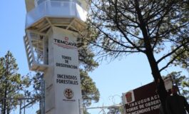 Supervisan Nelly Rivera y Probosque la construcción de la Torre de Vigilancia Forestal
