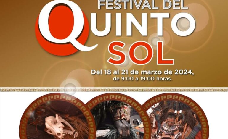 Disfruta el Festival del Quinto Sol en Tenango del Valle