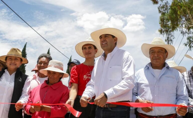 Retoma Abuzeid Lozano entrega de obra pública en Ixtlahuaca