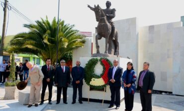 En Otzolotepec, conmemoran un aniversario más de la Batalla de Puebla