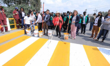 En marcha programa de reordenamiento vial en Otzolotepec