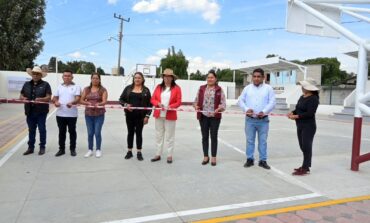 Recuperan 6 espacios públicos para el bienestar de familias temoayenses