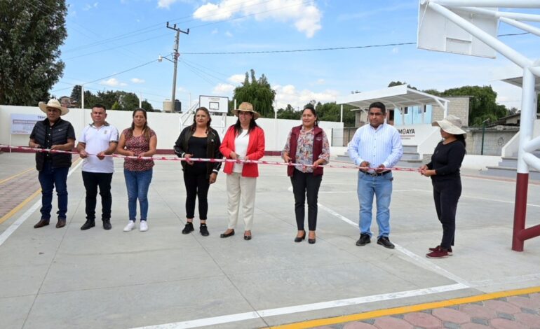 Recuperan 6 espacios públicos para el bienestar de familias temoayenses