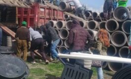 Alcalde de Lerma entrega material hidráulico en beneficio de 5 mil 600 familias  