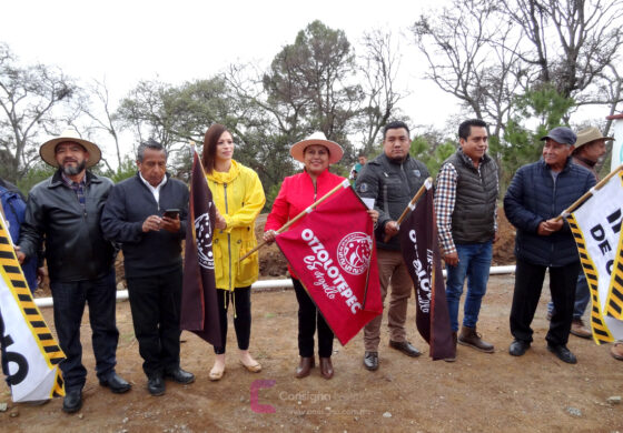 Imparable la obra pública en Otzolotepec 