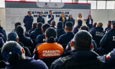 Anuncia Abuzeid Lozano aumento del 25 por ciento al salario de policías municipales 