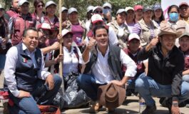 Oscar Sánchez encabeza jornada “Limpiemos Nuestro Estado de México” 
