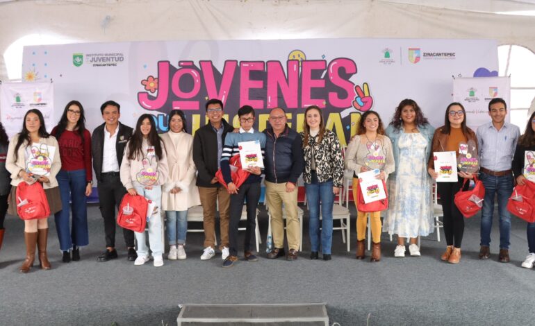 Entrega Manuel Vilchis Premio Municipal de la Juventud 2024   