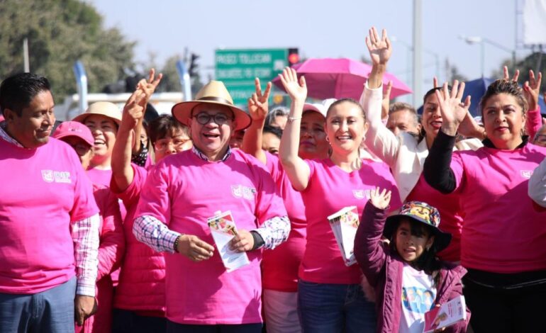 Gobierno municipal de Zinacantepec trabaja de manera permanente en la concientización sobre el cáncer de mama   