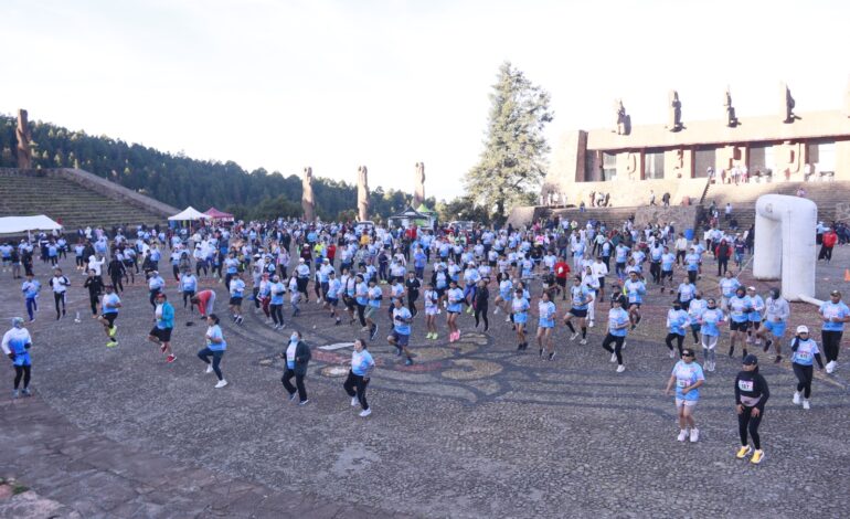 En #Temoaya, todo un éxito el Medio Maratón con Encanto 