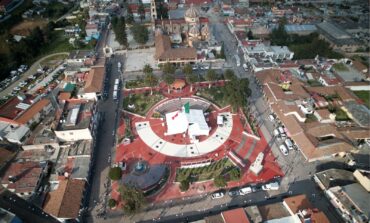En Temoaya, entrega Gobernadora remodelación de la Plaza “Miguel Hidalgo”