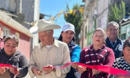 Tenango del Valle - Entregan drenaje sanitario en San Francisco Putla 