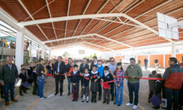 Manuel Vilchis fortalece la infraestructura educativa 