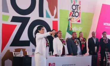 Voy a representar dignamente a las 29 comunidades de Otzolotepec: Sinaí Lugo