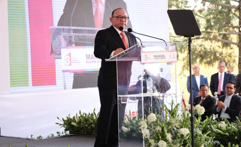 Con más de 250 obras y 160 acciones, Manuel Vilchis entrega buenos resultados