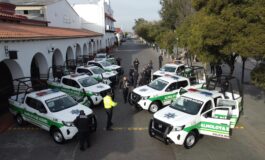 Con la entrega de 30 patrullas, Adolfo Solís refuerza la Seguridad Pública en Almoloya de Juárez