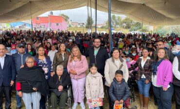 Anuncia Adolfo Solís entrega bimestral de Canastas Alimentarias en Almoloya de Juárez