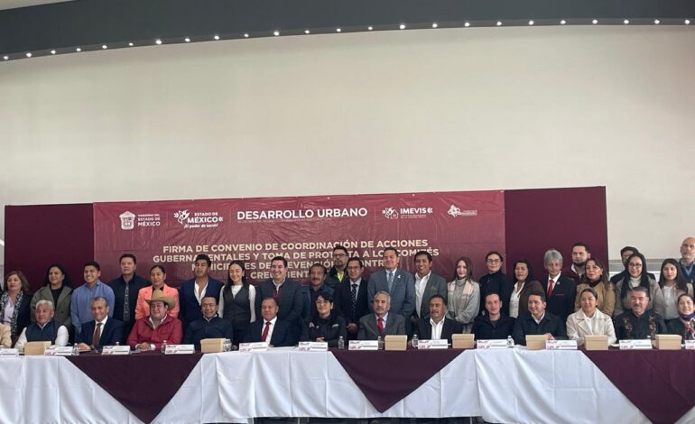 IMEVIS y 19 municipios de la zona norte firman acuerdo para regularizar predios 