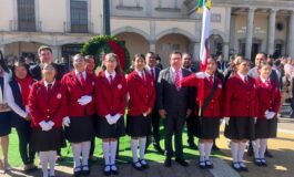 Encabeza Miguel Ángel Ramírez Ponce conmemoración del Día de la Bandera, en Lerma