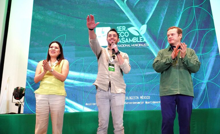 Asamblea Nacional del PVEM nombra a “Pepe” Couttolenc Presidente Nacional de alcaldes