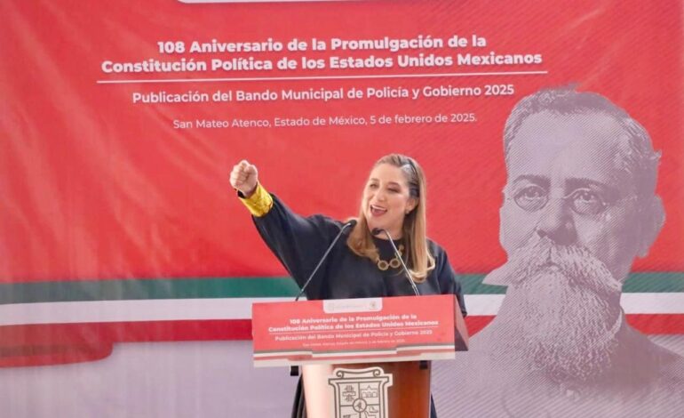 En San Mateo Atenco, el Bando Municipal 2025 fomenta los derechos humanos, principio básico de gobernanza: Ana Muñiz