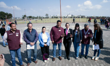 Roberto Bautista, firme en conseguir una Unidad Deportiva digna para Tenango del Valle