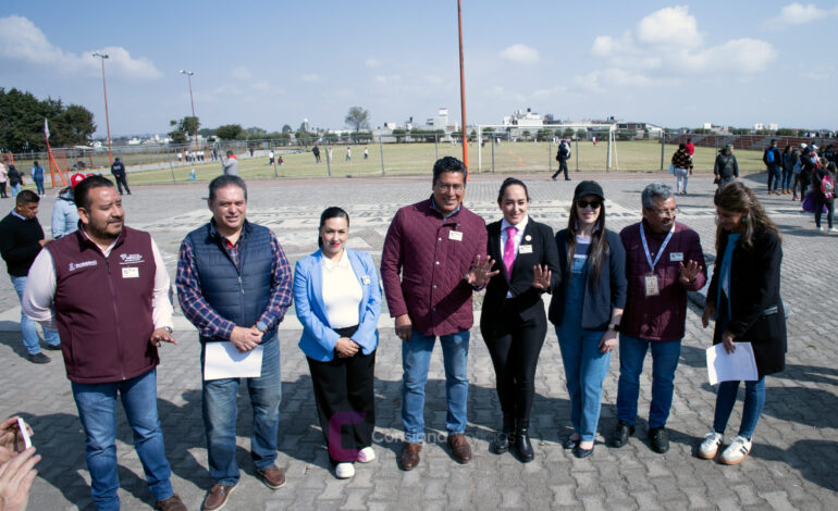 Roberto Bautista, firme en conseguir una Unidad Deportiva digna para Tenango del Valle