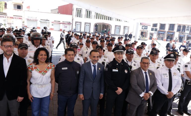 Construirán Ciudad Policial de Metepec; 50 casas serán destinadas para los mejores elementos